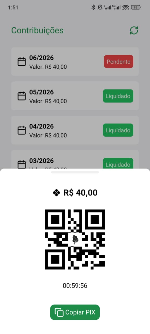 App — Pagar via PIX