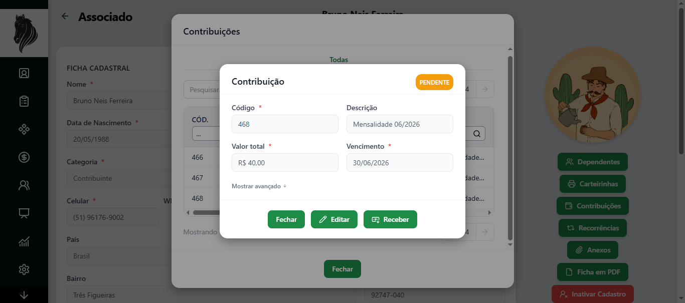 Contribuições